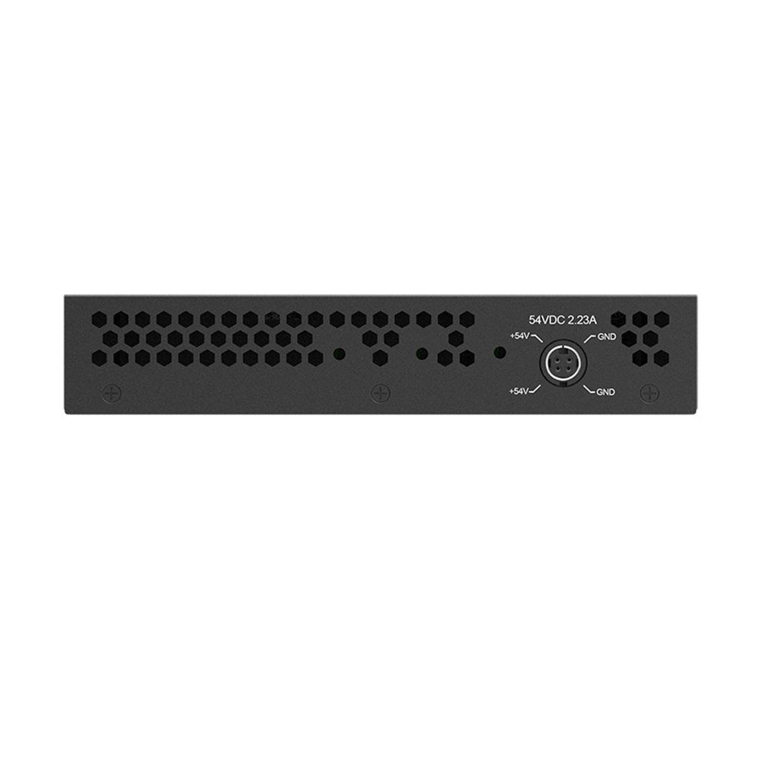 Коммутатор, D-Link, DES-1100-06MP/A1A, Управляемый, 4 порта 10/100Base-TX с поддержкой PoE, 2 порта 10/100/1000Base-T, бюджет PoE 80 Вт, Корпус металл, 1U
