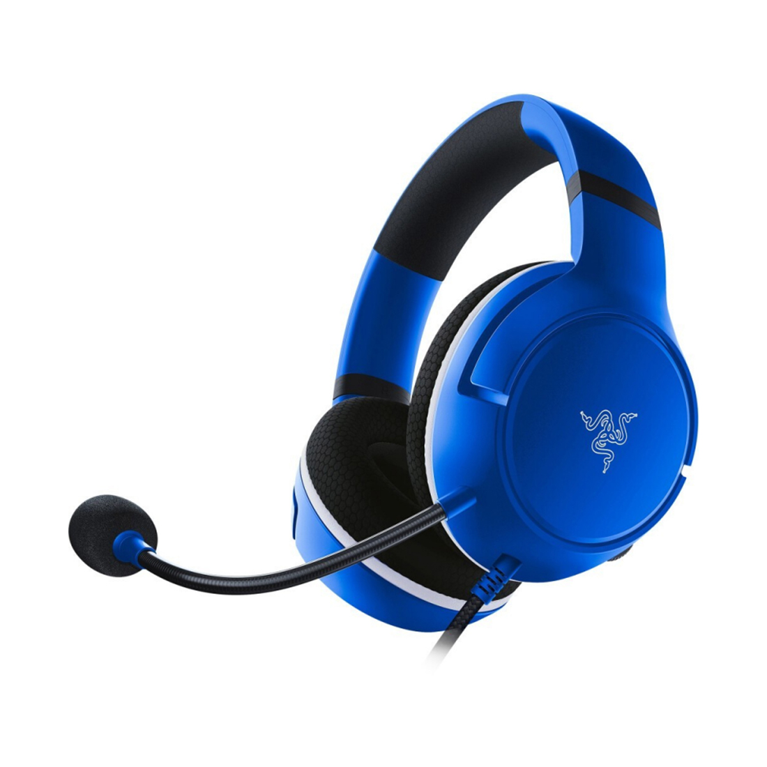 Гарнитура, Razer, Kaira X for Xbox, RZ04-03970400-R3M1, Игровая гарнитура, Микрофон поворотный гибкий, Динамики 50 мм, Излучатели Razer™ TriForce диаметром 50 мм для высочайшего качества звука, Диапазон частот: 20 Гц – 20 кГц , Чувствительность микрофона при 1 кГц: -42±3 дБ, 3,5 мм (mini jack), Синий