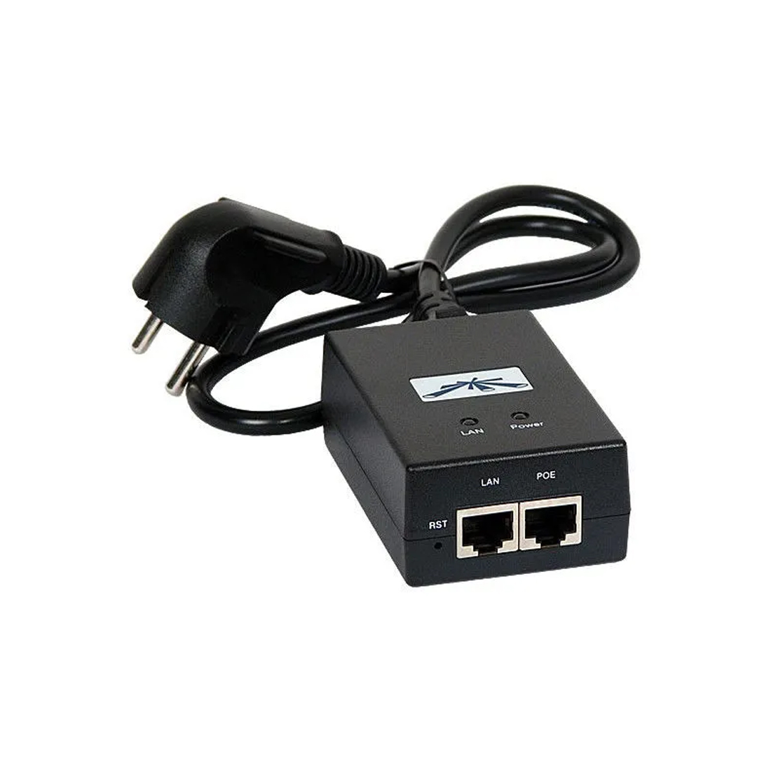 PoE адаптер, Ubiquiti, POE-24-12W-G, PoE Injector 24VDC 12W Gbit, passive PoE, 10/100/1000Mbps Ethernet, 100–240V AC, 24В, 12W