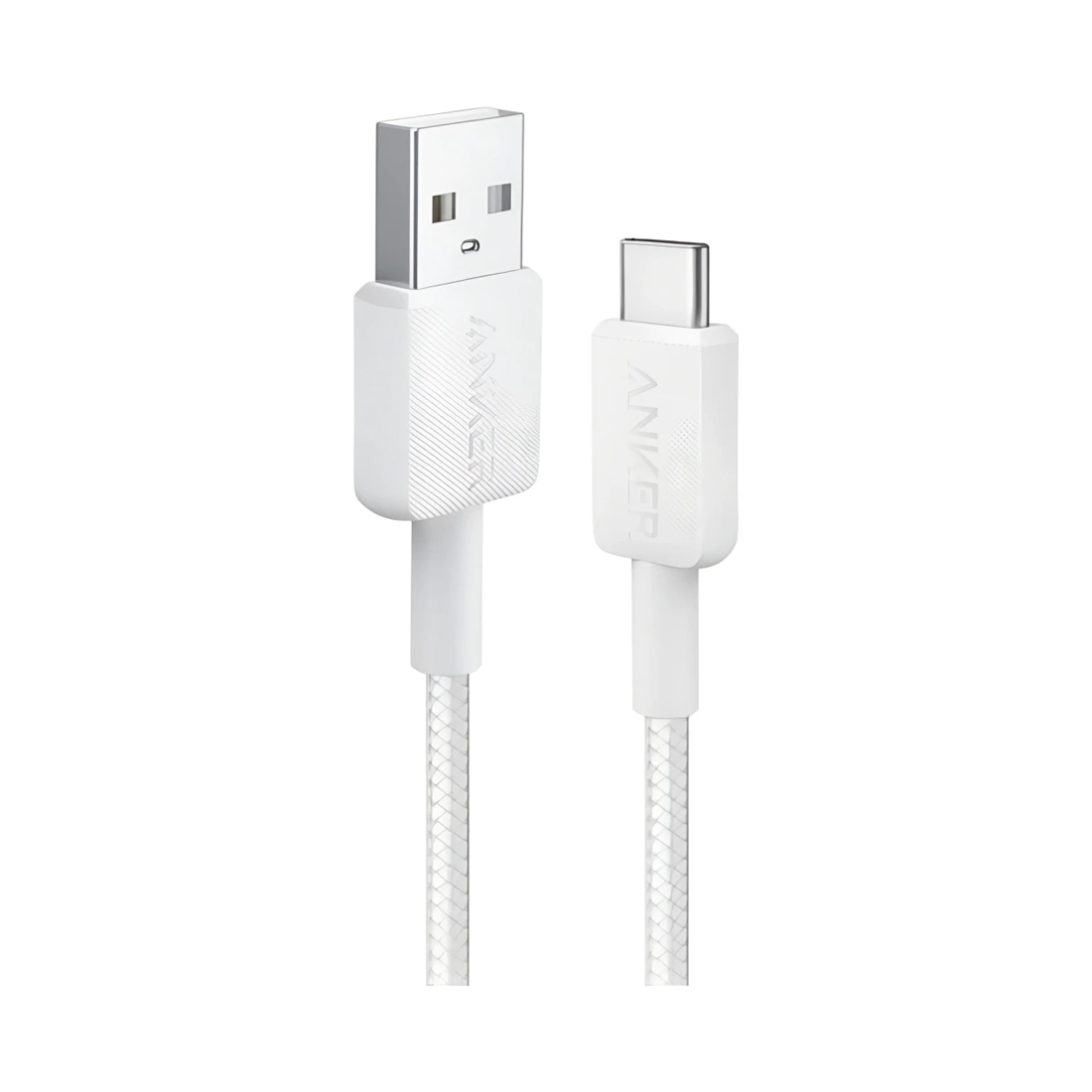 Интерфейсный кабель, Anker, 322 (A81H5G21), USB-A to USB-C, 1М, Белый
