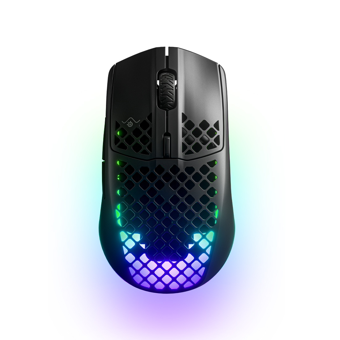 Компьютерная мышь, Steelseries, Aerox 3 Wireless (2022) Onyx, 62612, Игровая, Оптическая, 18000 CPI, 6 кнопок, Подсветка RGB, Беcпроводная, 2.4 ГГц / Bluetooth 5,0, Чёрная