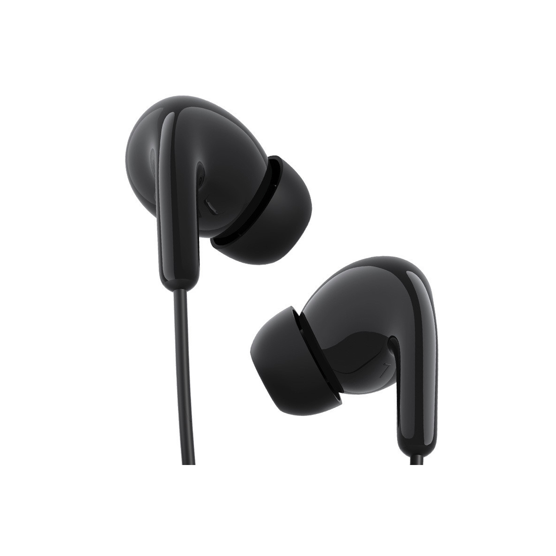 Наушники, Xiaomi, Type-C Earphones Black, M2413E1/BHR8930GL, 12.4 мм драйвер, Type-C, Длина кабеля 1250 мм, Громкость и многофункциональная клавиша, Черный