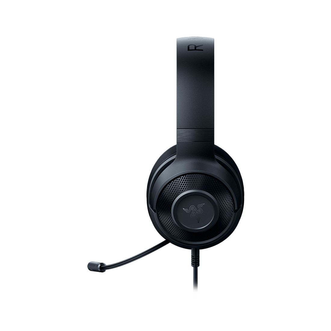 Гарнитура, Razer, Kraken X Lite, RZ04-02950100-R381, Игровая гарнитура, Микрофон поворотный гибкий, Динамики 50 мм, 7.1 Surround Sound, Диапазон частот: 12 Гц – 28 кГц , Чувствительность при 1 кГц: 109±3 дБ, 3,5 мм (mini jack), Черный