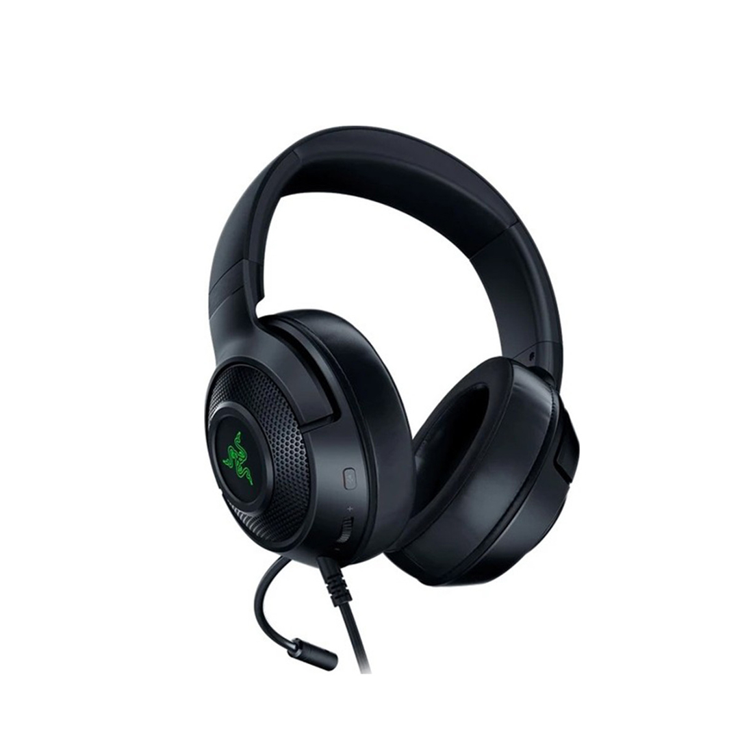 Гарнитура, Razer, Kraken V3, RZ04-03770200-R3M1, Игровая гарнитура, Микрофон поворотный гибкий, Динамики 50 мм, Тип подключения: USB Type-A, Длина кабеля: 2,0м, Примерная масса: TBC / 250г, Диапазон частот: 20Гц– 20кГц , Чувствительность при 1 кГц: 96 дБ SPL/мВт, Чёрный