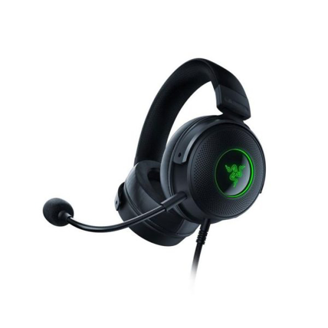 Гарнитура, Razer, Kraken V3 Pro, RZ04-03460100-R3M1, Игровая гарнитура, Микрофон поворотный гибкий, Динамики 50 мм, Диапазон частот: 20Гц– 20кГц , Чувствительность при 1 кГц: 96 дБ SPL/мВт, Чёрный