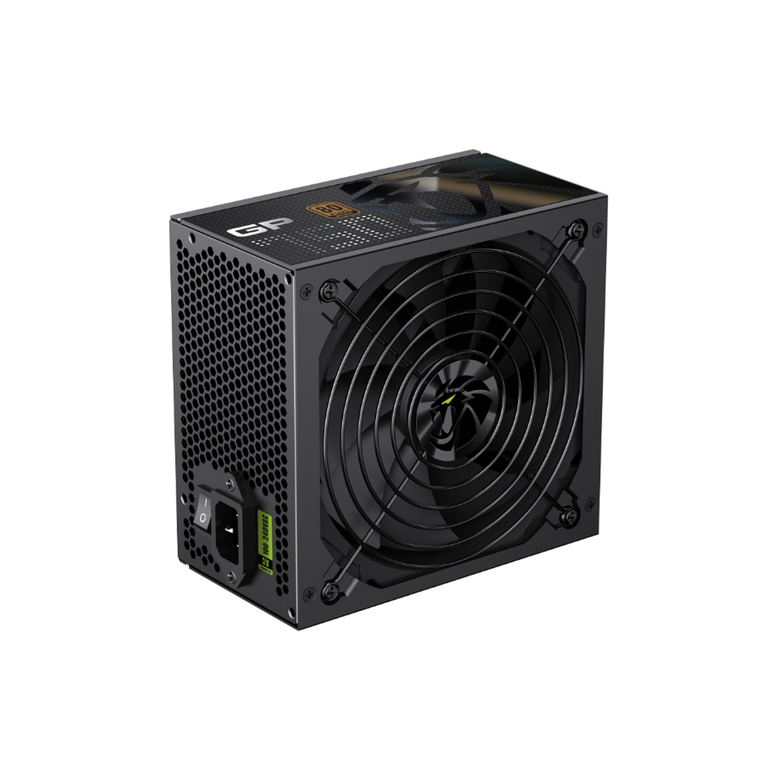 Блок питания, Gamemax, GP 750B, 2126-0750R0022, 750W, ATX, ATX, Вентилятор 14см, 20+4 pin, 4*PCI-E 6+2 pin, 7*SATA, 3*Molex, 16*4+4 pin, 150*160*86mm мм, Черный