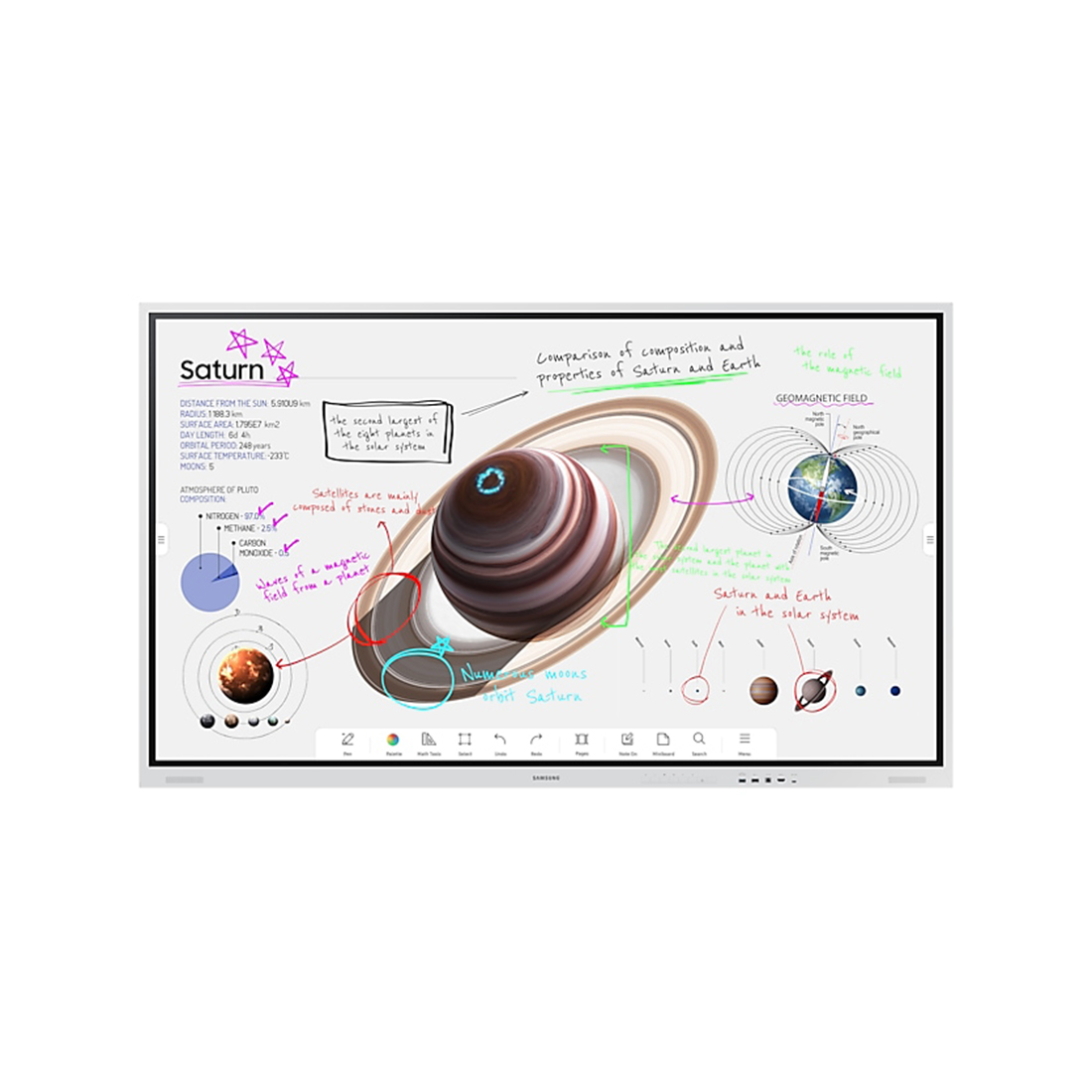 Интерактивный дисплей Samsung WM85B 85"