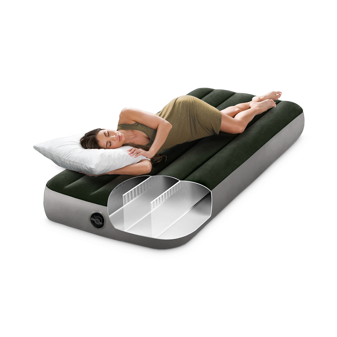 Prestige Downy (Cot) 191 х 76 х 25 см, INTEX надувной матрас