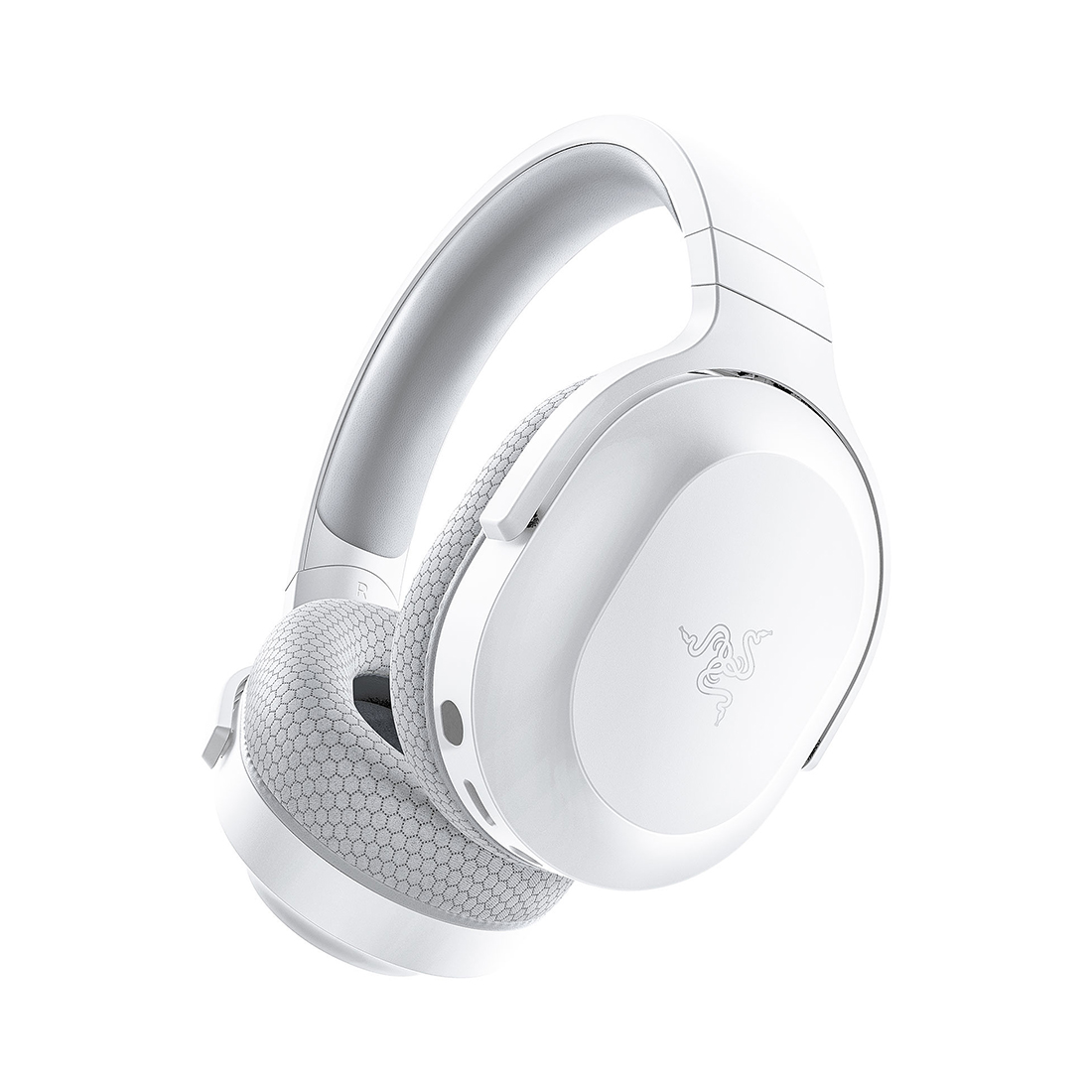 Гарнитура, Razer, Barracuda X 2022, RZ04-04430200-R3M1, Игровая гарнитура, Динамики 40 мм, 7.1 Surround Sound, 20 – 20000 Гц, 96 дБ, 32 Ом, Микрофон однонаправленный съёмный, 100 – 10000 Гц, –42 дБ, Беспроводные / Проводные, 2.4 ГГц/ Bluetooth 5.2 / 3,5 мм MiniJack, Белый