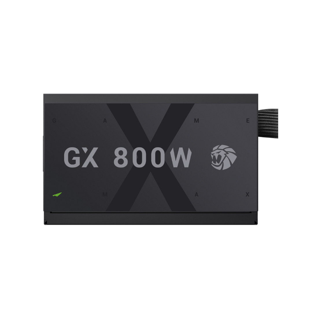 Блок питания, Gamemax, GX 800, 2132-0800B0008, 800W, ATX, ATX, Вентилятор 14см, 20+4 pin, 4*PCI-E 6+2 pin, 6*SATA, 3*Molex, 16*4+4 pin, 150*160*86mm мм, Черный