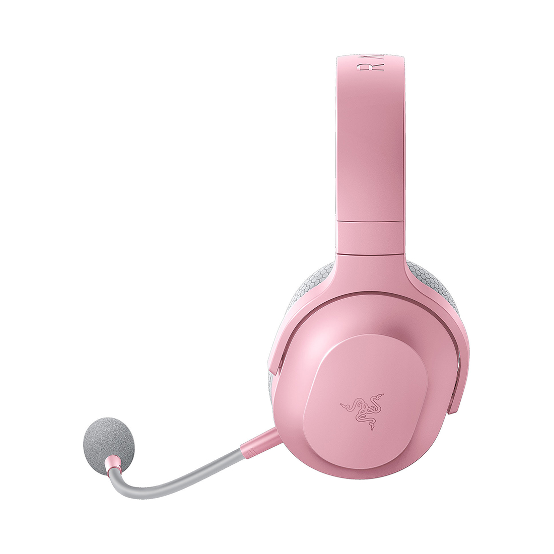 Гарнитура, Razer, Barracuda X 2022, RZ04-04430300-R3M1, Беспроводные, Микрофон съемный, 20 - 20 000 Гц, Динамики 40 мм, 30 Ом, USB-C, Розовый