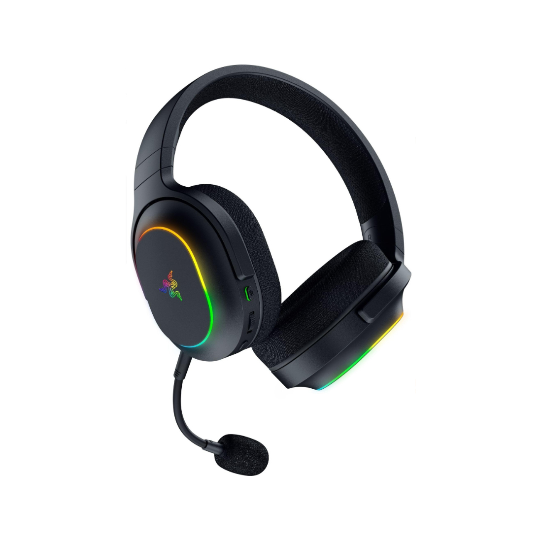 Гарнитура, Razer, Barracuda X Chroma, RZ04-05220100-R3M1, Игровая гарнитура, Динамики 40 мм, 7.1 Surround Sound, 20 – 20000 Гц, 96 дБ, 32 Ом, Микрофон однонаправленный съёмный, 100 – 10000 Гц, –42 дБ, Беспроводные, 2.4 ГГц / Bluetooth / USB, Чёрный