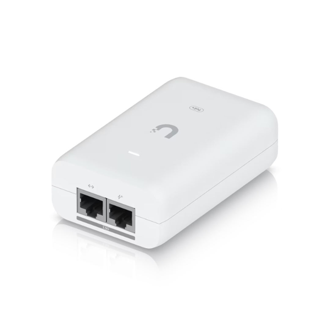 PoE адаптер, Ubiquiti, UACC-PoE+-2.5G, 48V 30W Gigabit, 10/100/1000/2500Mbps Ethernet, 100–240V AC