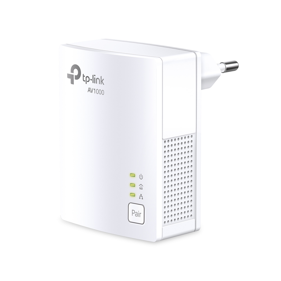 Комплект Powerline адаптеров, TP-Link, TL-PA7017 KIT, Гигабитный порт Ethernet, HomePlug AV/AV2, передача данных со скоростью до 1000 Мбит/с