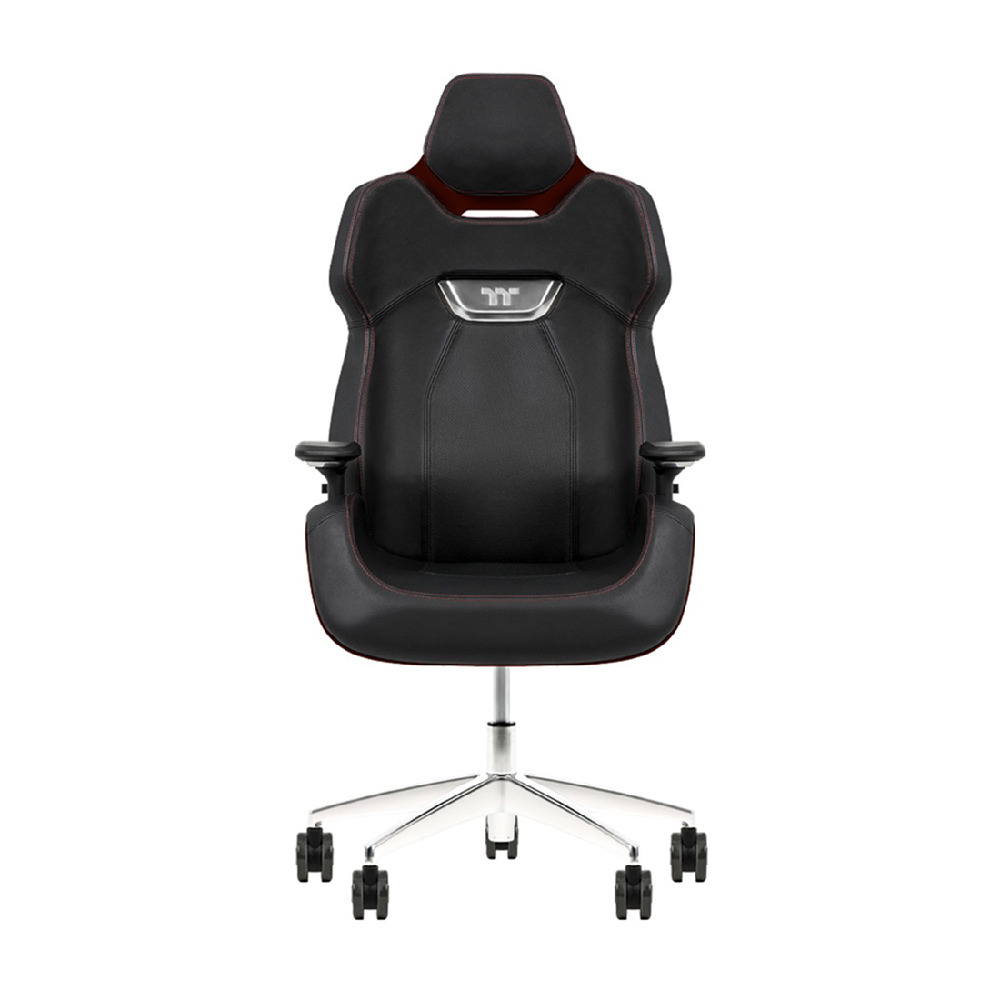 Игровое компьютерное кресло, Thermaltake, ARGENT E700 Saddle Brown, GGC-ARG-BOLFDL-01, Максимальная нагрузка 150 кг, Натуральная кожа, Основание алюминий и металл, Коричневый Хром