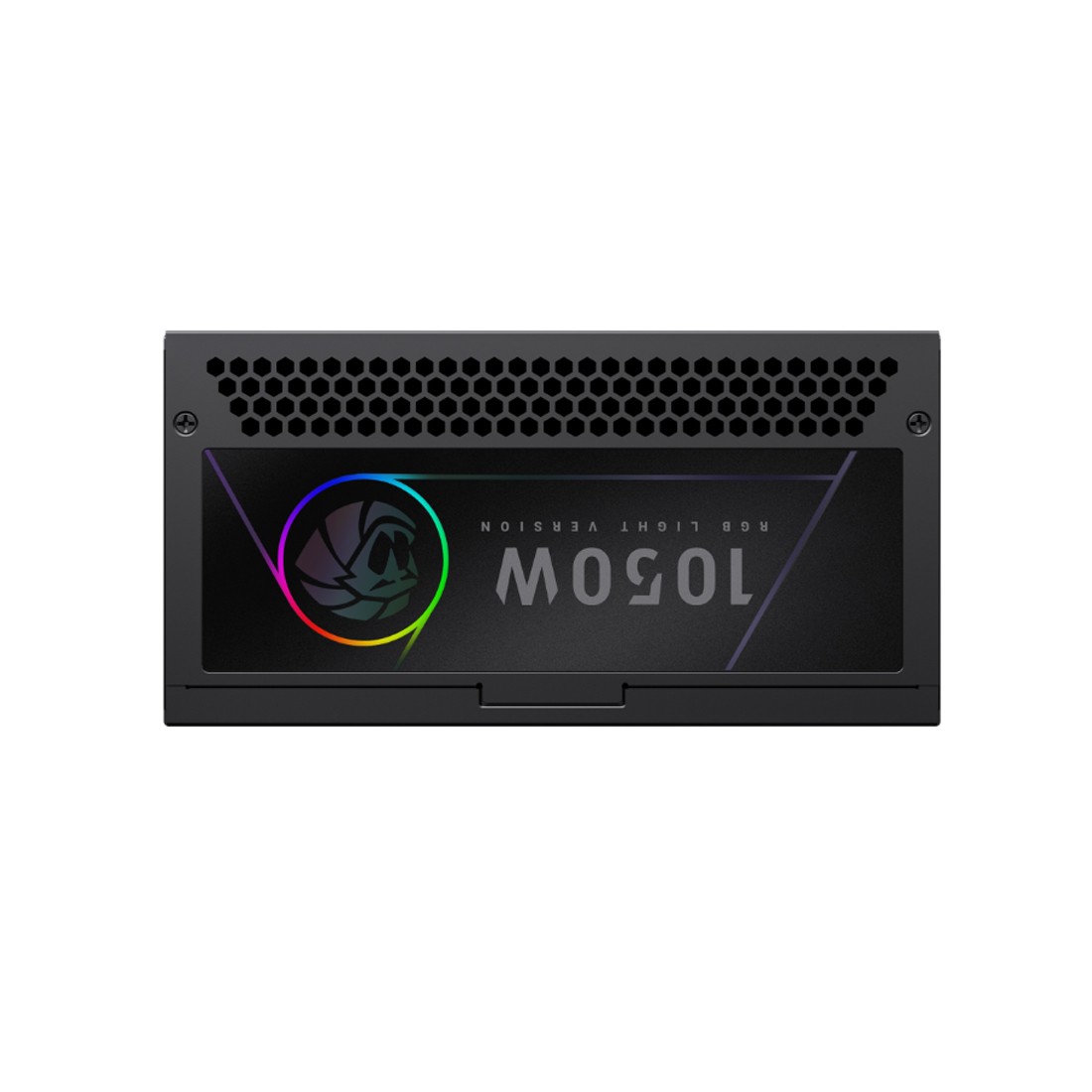 Блок питания, Gamemax, RGB 1050G Gold, 2109-1050B0043, 1050W, ATX, ATX, Вентилятор 14см, 20+4 pin, 4*PCI-E 6+2 pin, 10*SATA, 3*Molex, 16*4+4 pin, 150*165*86mm мм, Черный