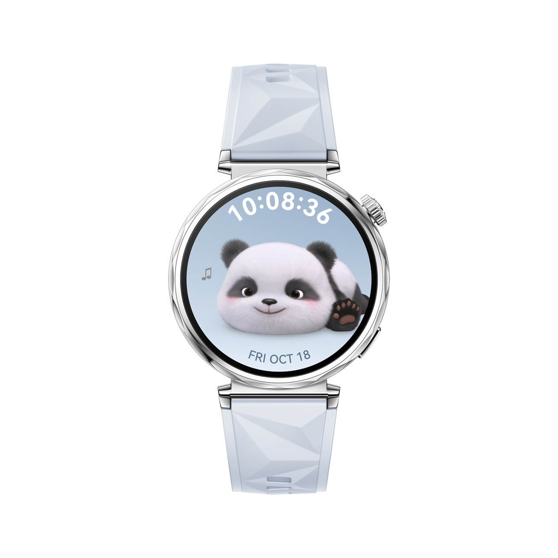 Смарт часы, Huawei, Watch GT 5 JNA-B19FC 41mm, Дисплей 1.43" цветной AMOLED-экран, Разрешение 466 x 466, Водонепроницаемые (5 АТМ), Вес 48 гр, (Blue Fluoroelastomer Strap) Синий