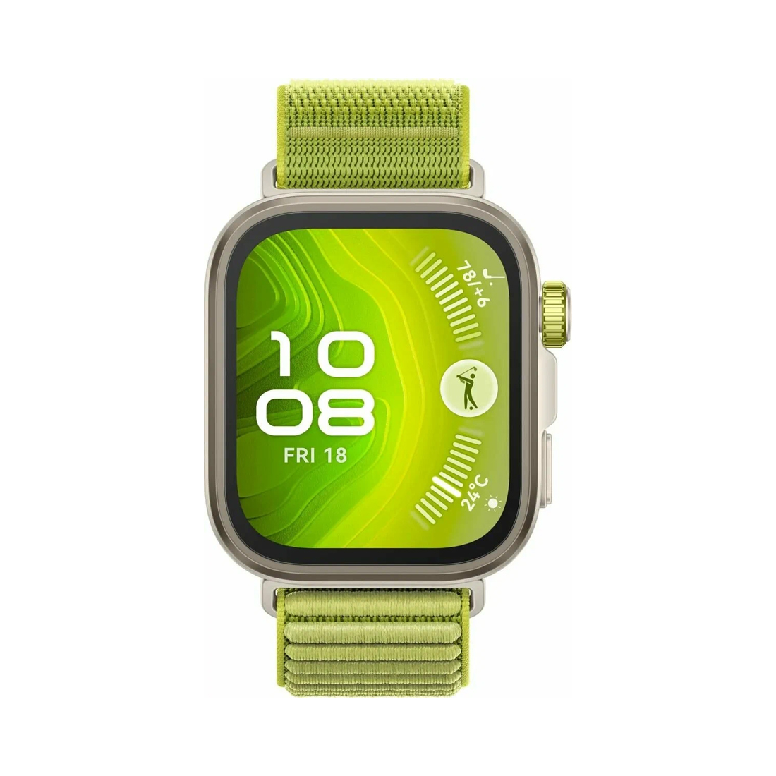 Смарт часы, Huawei, Watch Fit 4 Pro SYA-B29, Дисплей 1,82" цветной AMOLED-экран, Разрешение 480 x 480, Водонепроницаемые (5 АТМ), (Green) Зелёный