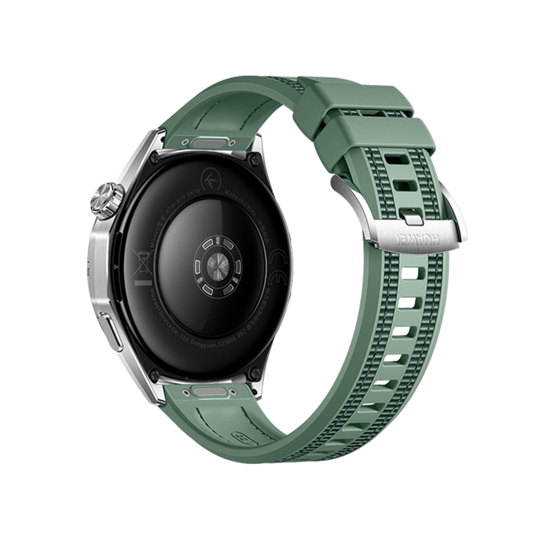 Смарт часы, Huawei, Watch GT 6 ATM-B19 46mm, Дисплей 1.47" цветной AMOLED-экран, Разрешение 466 x 466, Водонепроницаемые (5 АТМ), Atum-B19W, (Green Woven Strap) Зелёный