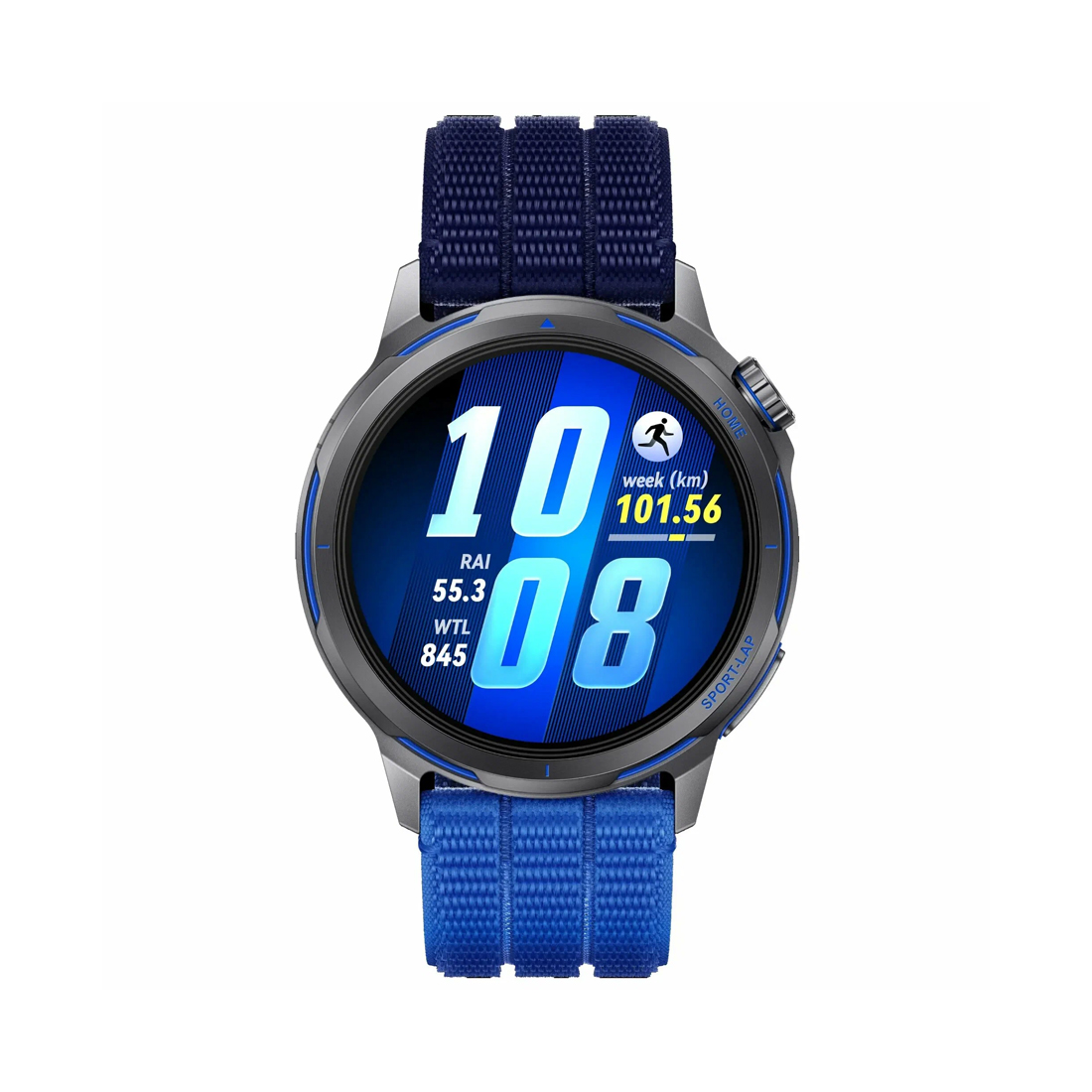 Смарт часы, Huawei, Watch GT Runner 2 CHT-B19, Дисплей 1.32" цветной AMOLED-экран, Водонепроницаемые IP69 5ATM, вес 34.5 г, (Dusk Blue) Синий