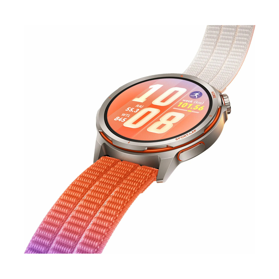 Смарт часы, Huawei, Watch GT Runner 2 CHT-B19, Дисплей 1.32" цветной AMOLED-экран, Водонепроницаемые IP69 5ATM, вес 34.5г, (Dawn Orange) Оранжевый
