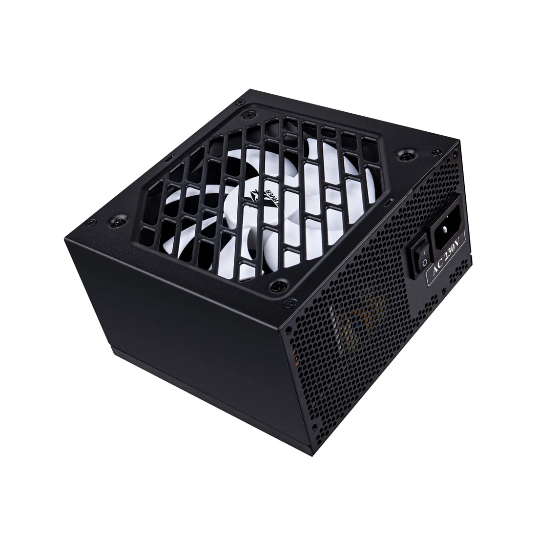 Блок питания, 1STPLAYER, PS-500FK, 500W, ATX, APFC, 20+4 pin, 4+4pin, 4*Sata, 2*Molex, 2*PCI-E 6+2pin, Вентилятор 12см, 140x150x86 мм, Черный