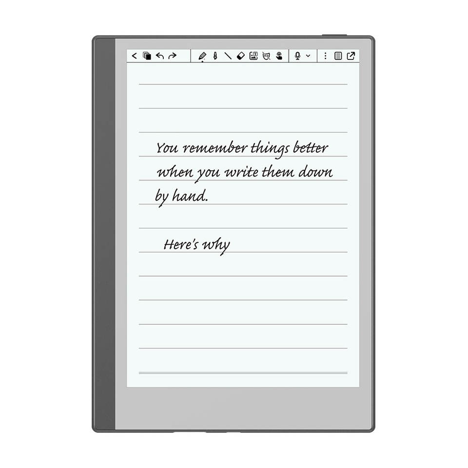 Электронная электронная записная книжка KloudNote 9,7 дюймов с HD Android, четырехъядерный планшет Cortex A35 eink