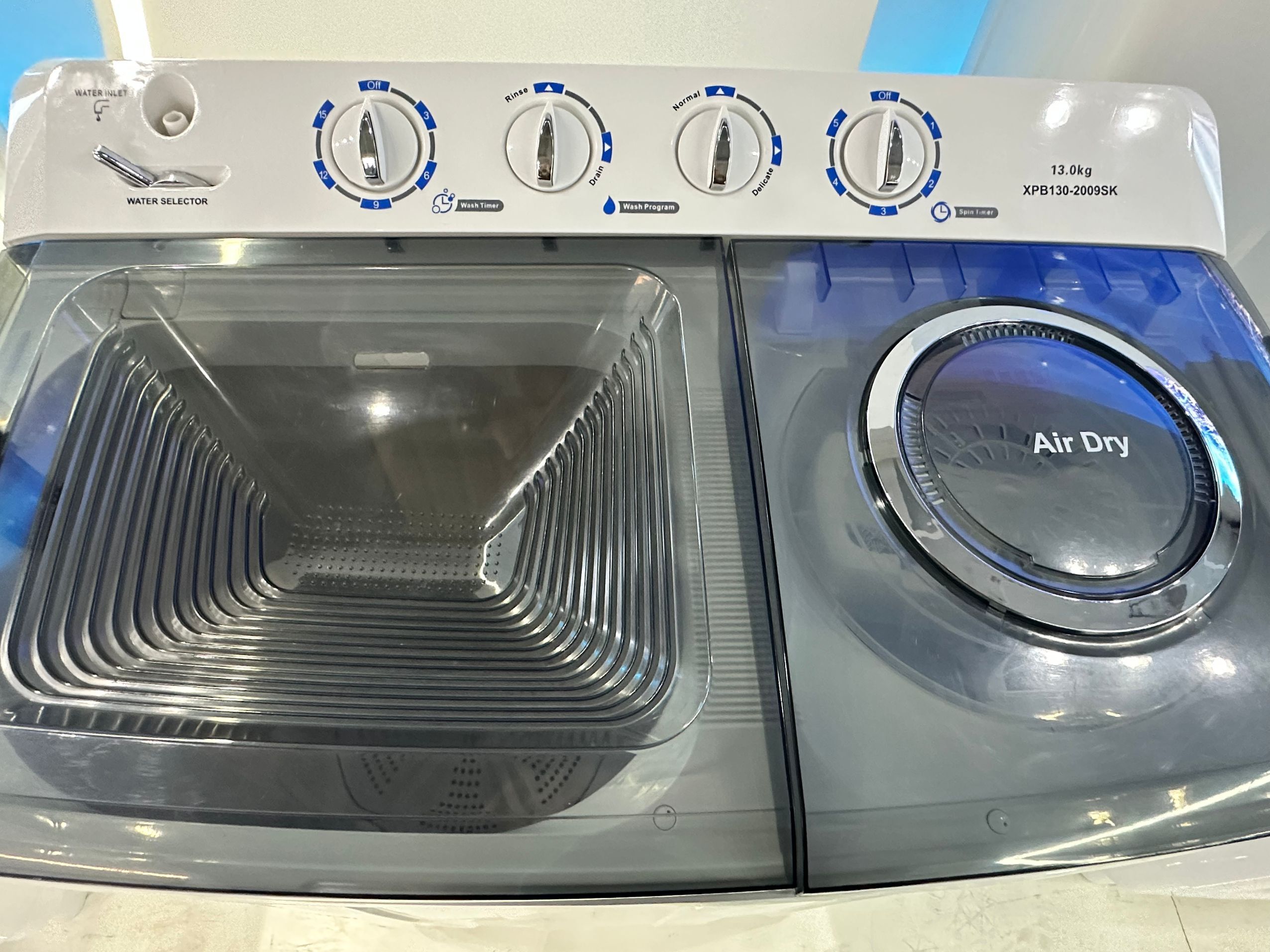 Best Twin Tub Semi Automatic  Portable Factory Sale Wholesale 8kg Plastic Cheap Washer and Dryer XPB75-2009SK Washing Machine