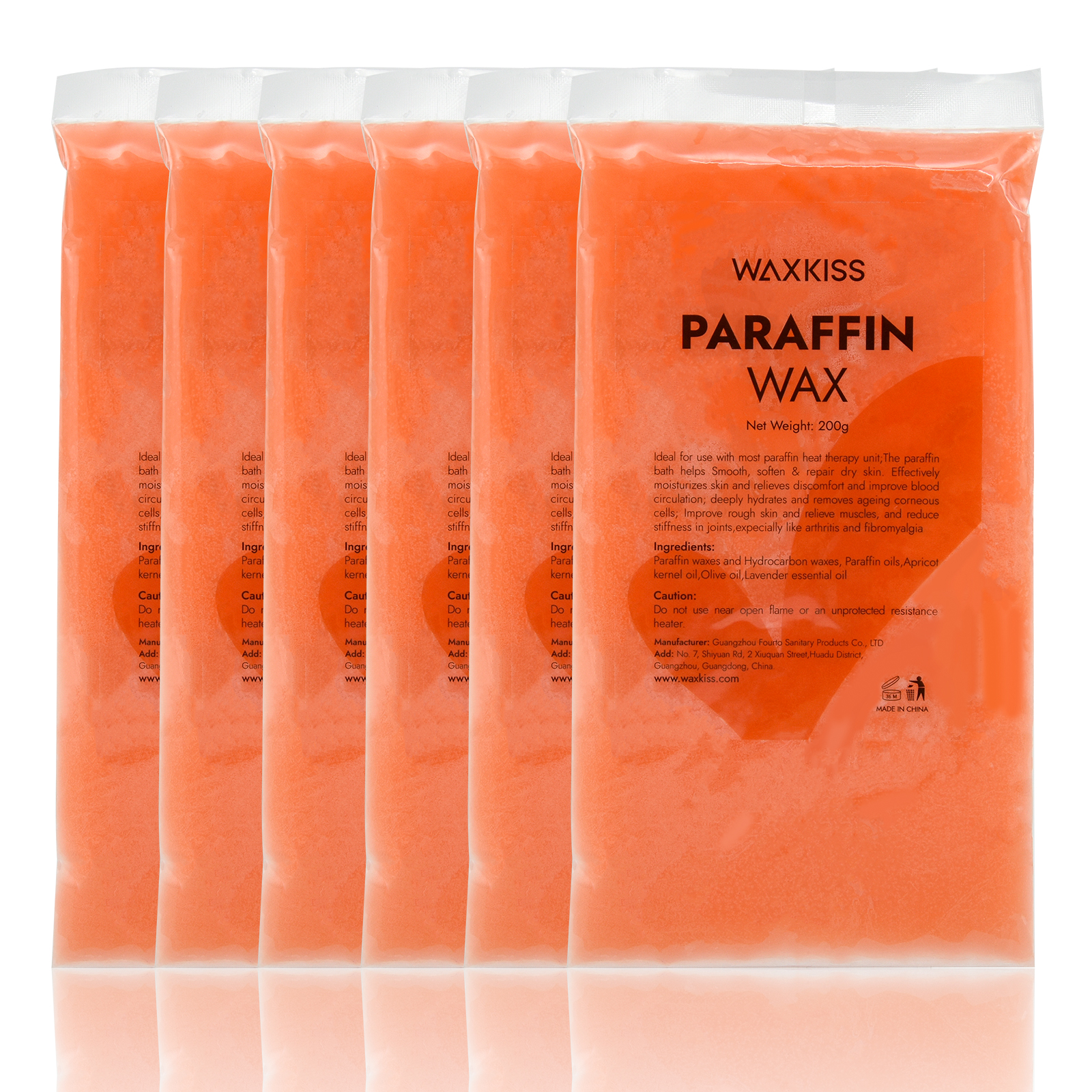 Wholesale 200g Lavender Paraffin Wax Skin Care Beauty Paraffin Wax for Hand and Feet Whitening Wrinkle