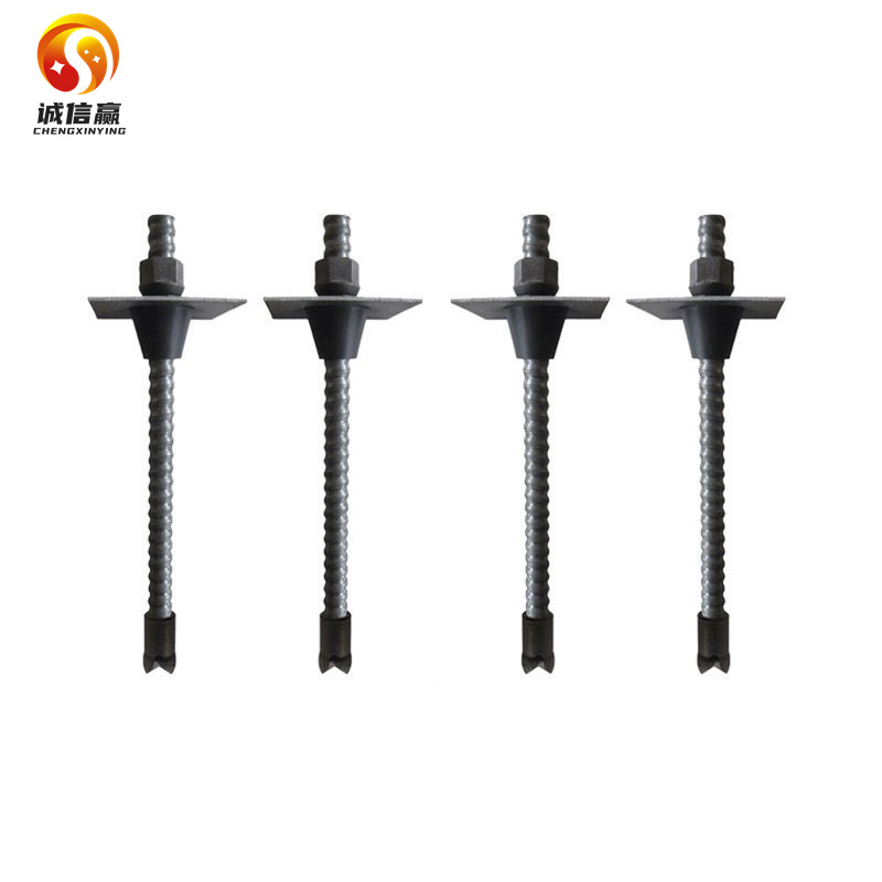 R38N Galvanized Steel Self-Drilling Injection Soil Nailing Anchor Bolt Type for Soil Foundation Stabilization