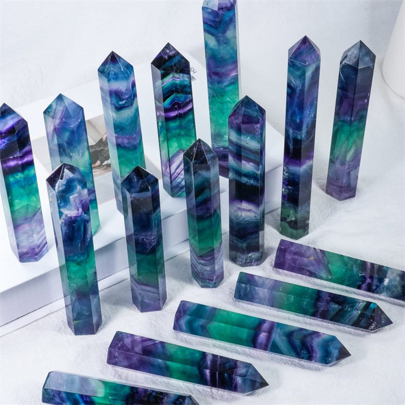 Башня из синего флюорита (Blue Fluorite)