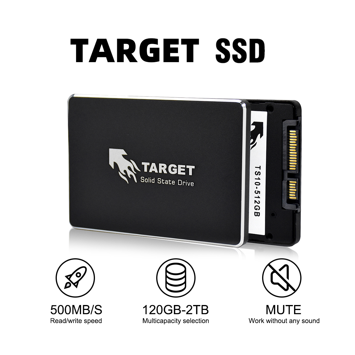 Target  2.5-inch SATA III Ssd 240gb 256gb 512gb 128gb 64gb Compatible with Laptops and Desktops 4 2 1tb Ssd Drive 1tb Hard Disk
