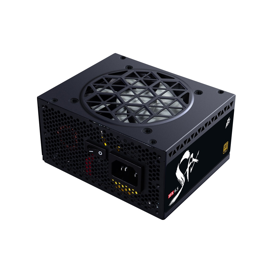 Блок питания, 1STPLAYER, SFX, SFX-PLT-850-BK-EU, 850W, SFX, APFC, GOLD, 20+4pin, 4+4pin, 8*Sata, 4*Molex, 2*PCI-E 6+2pin, 1*(16pin)12VHPWR, Modular, Вентилятор 8см, 100х125х63.5мм, Черный