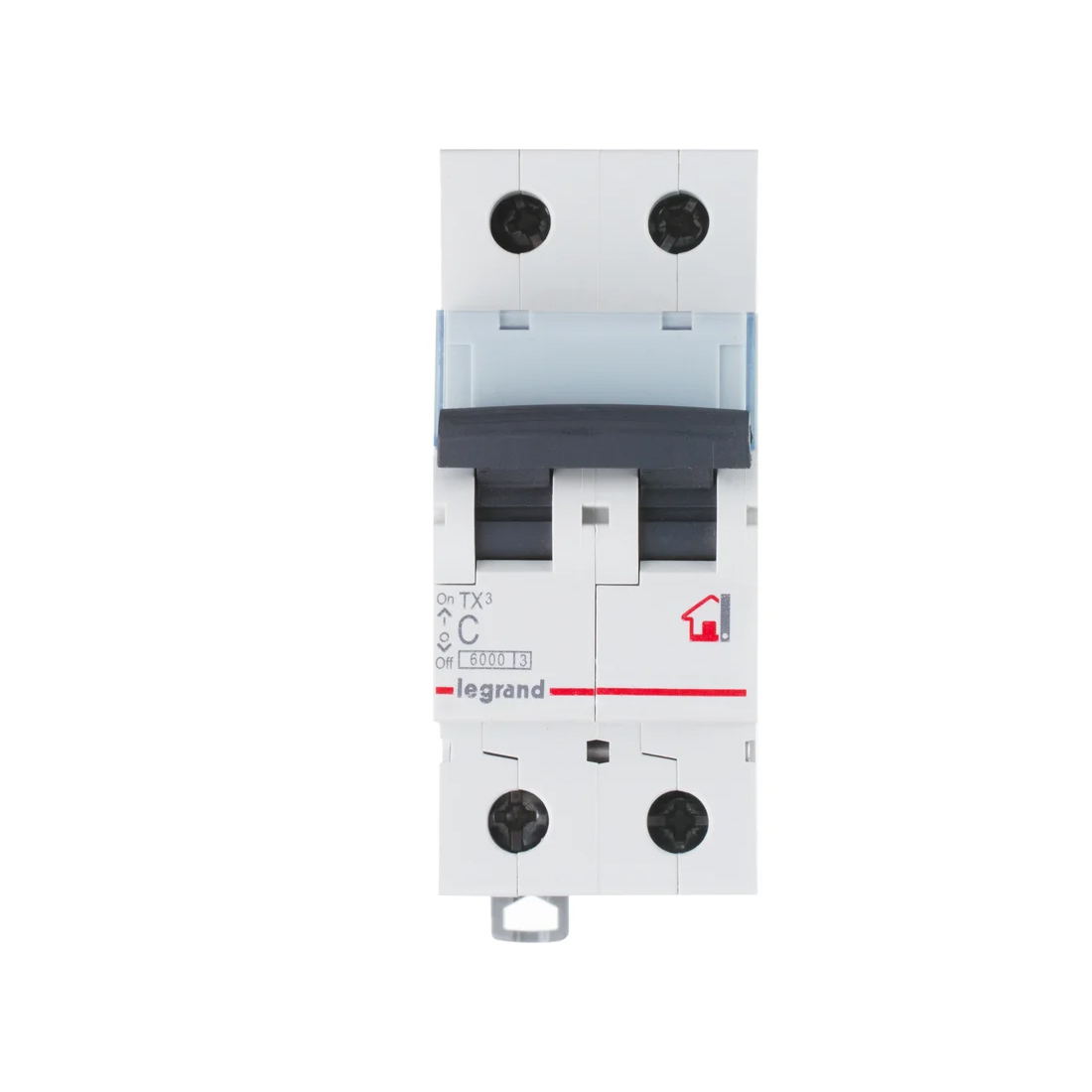 Автоматический выключатель, Legrand, 404046, 2П C 40A TX3 6000 6kA