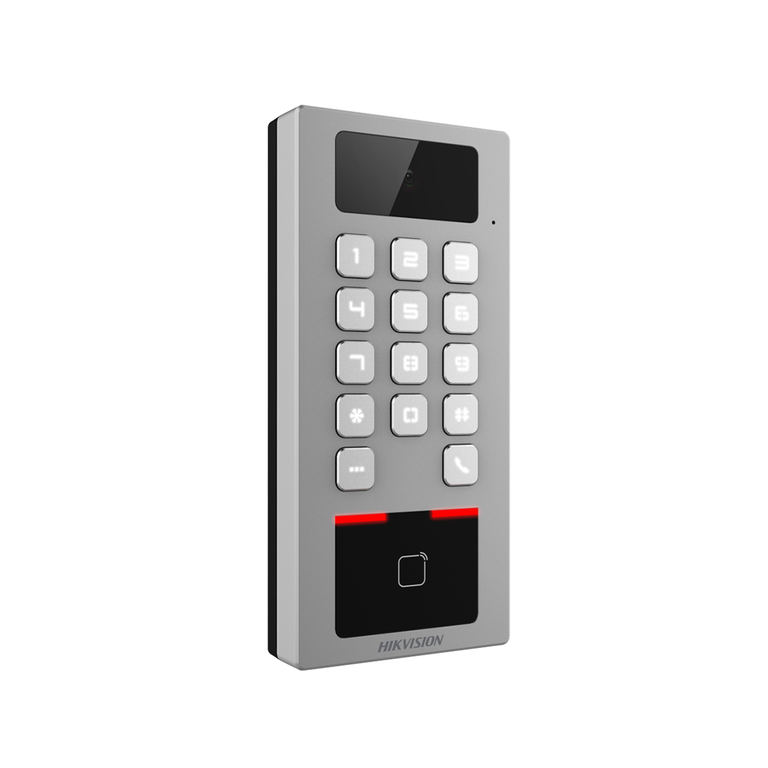 Терминал доступа, Hikvision, DS-K1T502DBWX-C, Тип карты: M1 card / M1 card content / DESFire card, Степень защиты: IK09 / IP65
