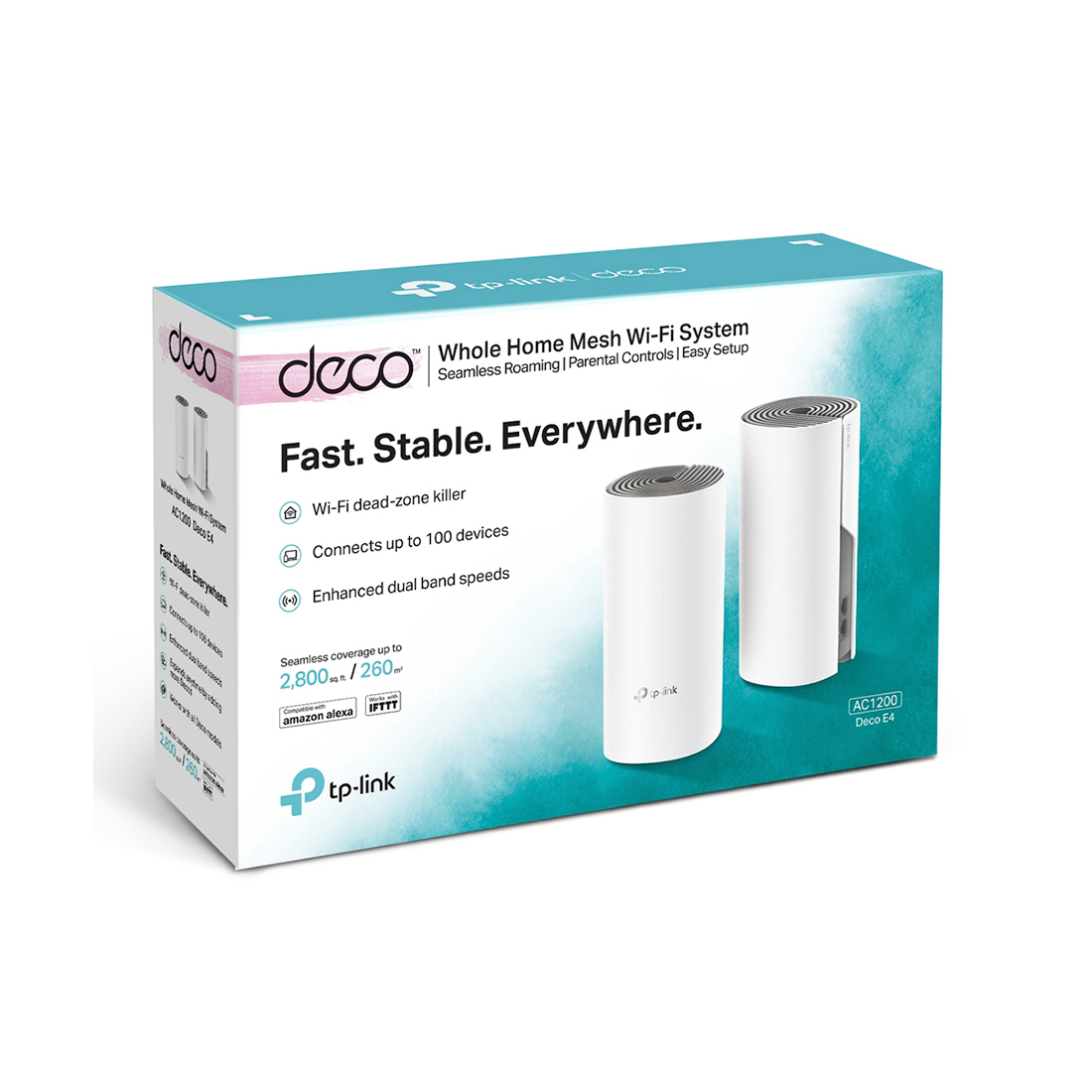 Сымсыз MESH-жүйе Wi-Fi TP-Link Deco E4 (2-pack)