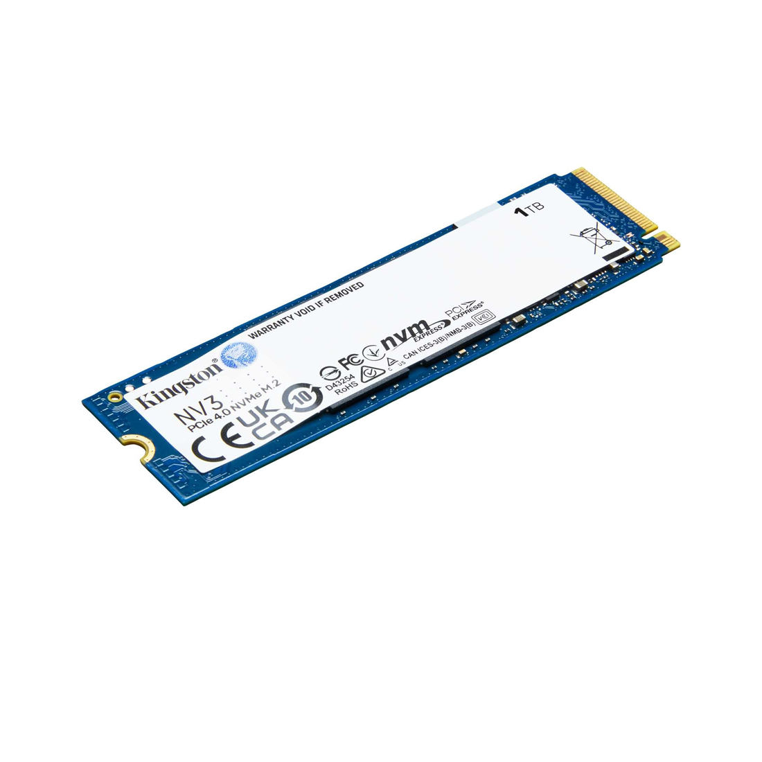 Твердотельный накопитель SSD Kingston NV3 SNV3S/1000G 1000GB M.2 NVMe PCIe 4.0x4