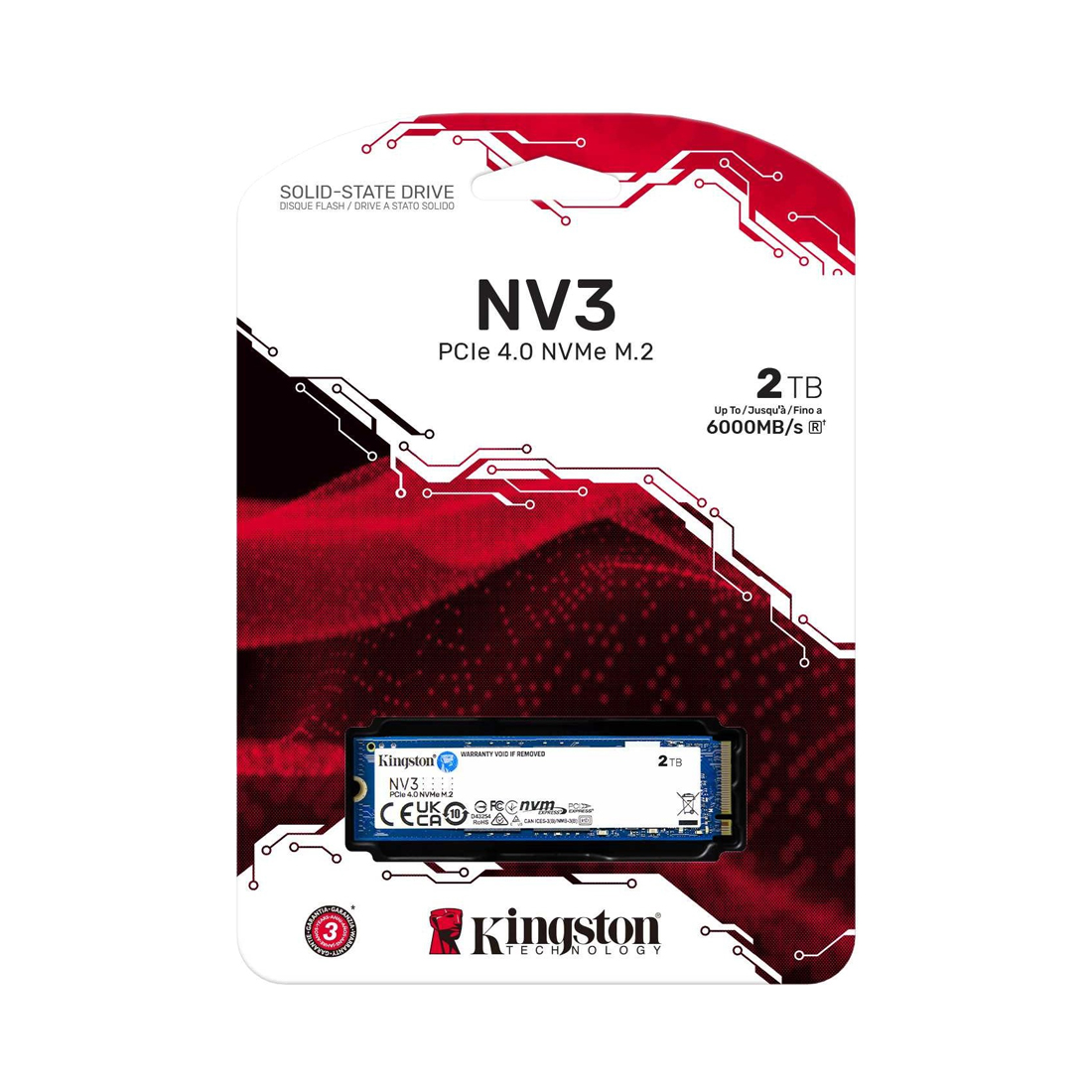 Твердотельді накопитель SSD Kingston NV3 SNV3S/2000G