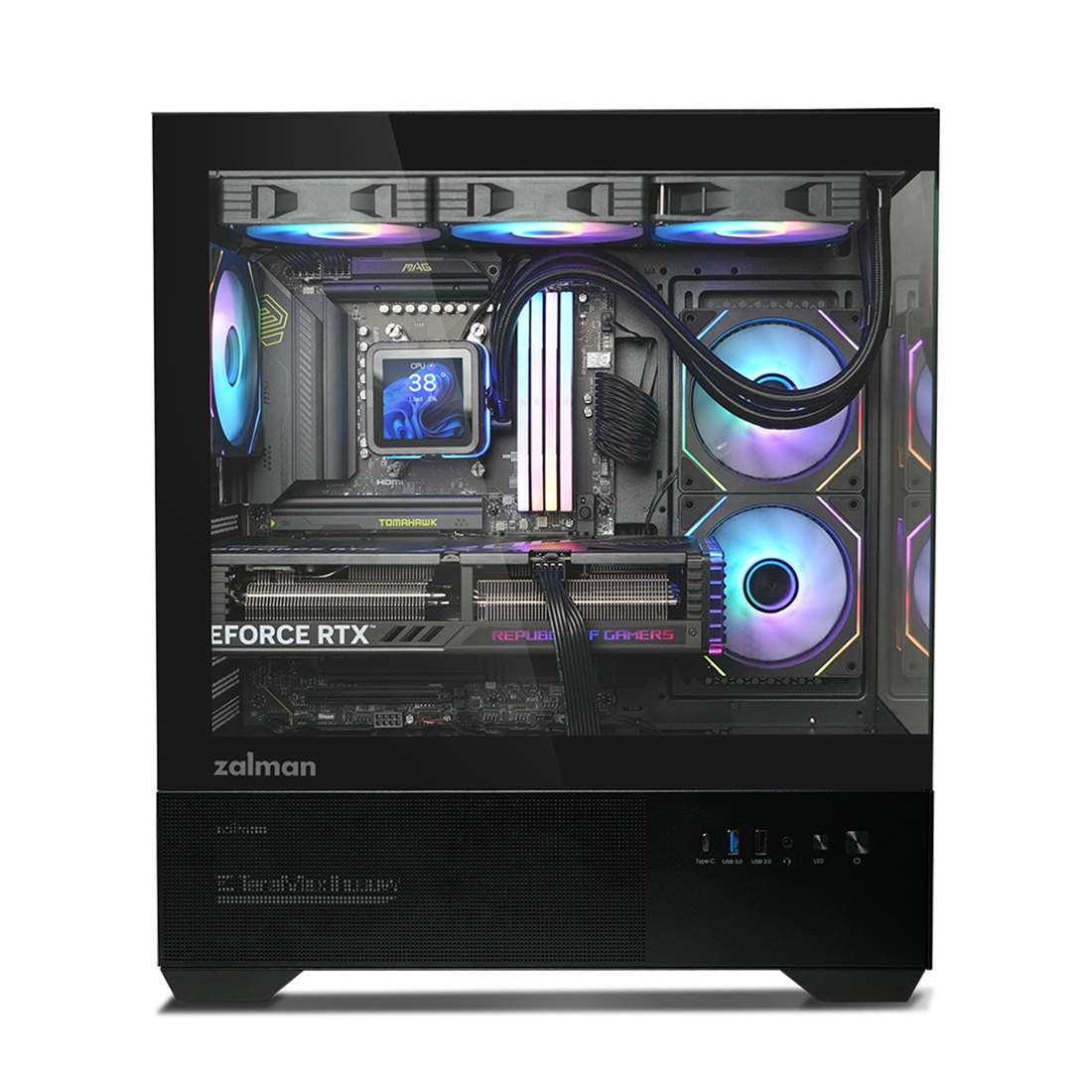 Компьютерлік корпус Zalman CHRONIX V2 Black
