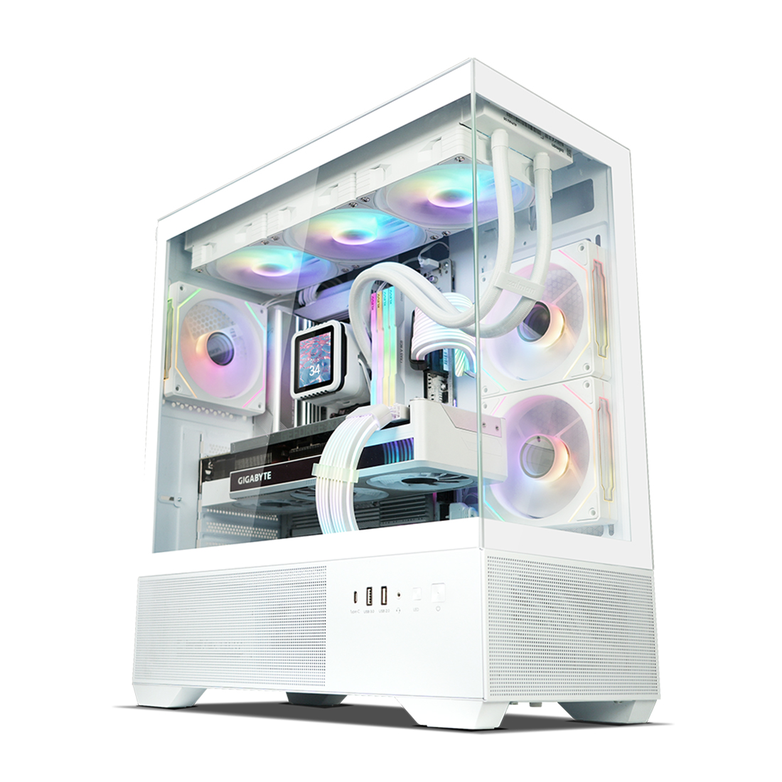 Компьютерный корпус Zalman CHRONIX V2 White
