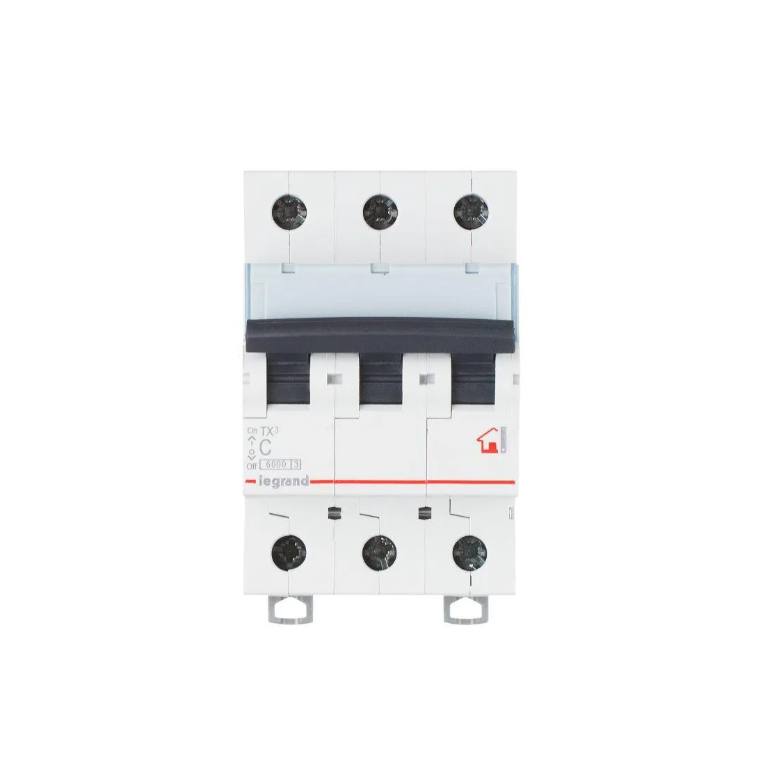 Автоматический выключатель, Legrand, 404054, 3П С 10A TX3 6000 6kA