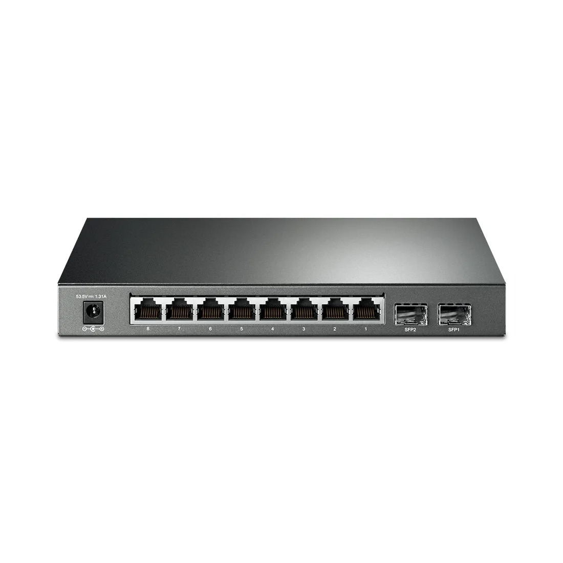 Коммутатор TP-Link SG2210P JetStream 8-портовый Smart PoE (61 Вт) с 2 SFP-слотами