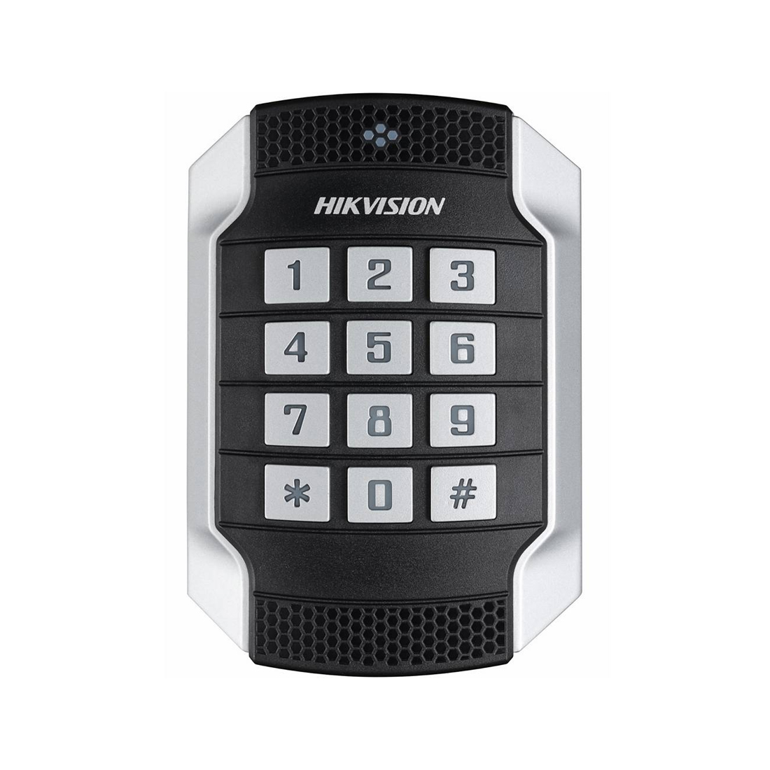 Считыватель контроля доступа, Hikvision, DS-K1104MK, Металлический антивандальный считыватель, чтение карт M1 (1356 МГц) RS485/ Wiegand(W26/W34), от -20 °C до 65 °C, IP65 IK10 12 VDC