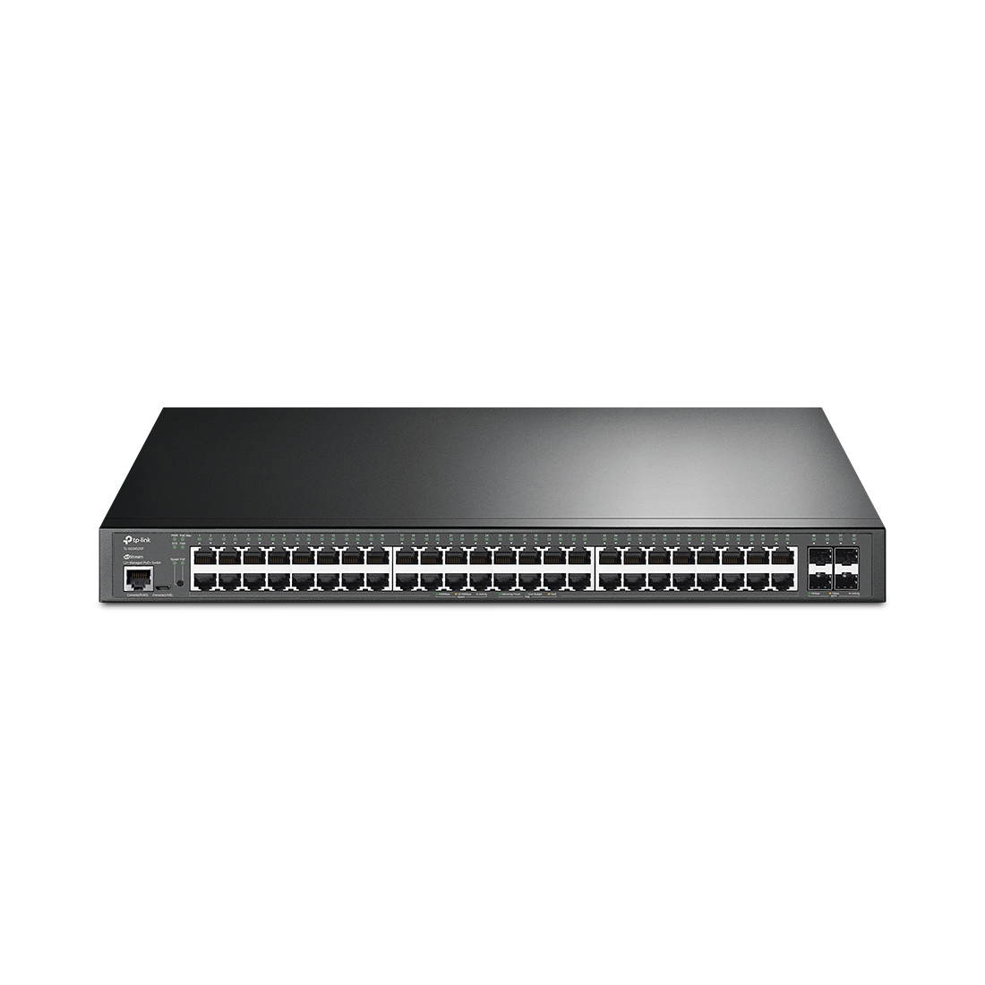 Коммутатор, TP-Link, SG3452XP, JetStream коммутатор уровня 2+, 48 портов PoE+ (500W), 4 SFP+ слота
