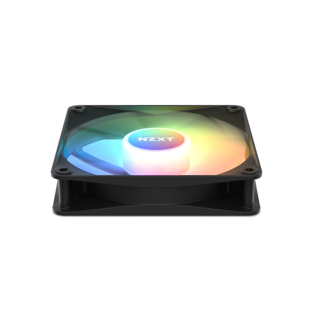 Кулер для компьютерного корпуса, NZXT, F120 RGB Core, RF-C12SF-B1, RGB LED, 500-1800 об/мин, 78.86 CFM, 33.88 dB(A), 4-pin PWM, 120 x 120 x 26мм, Черный
