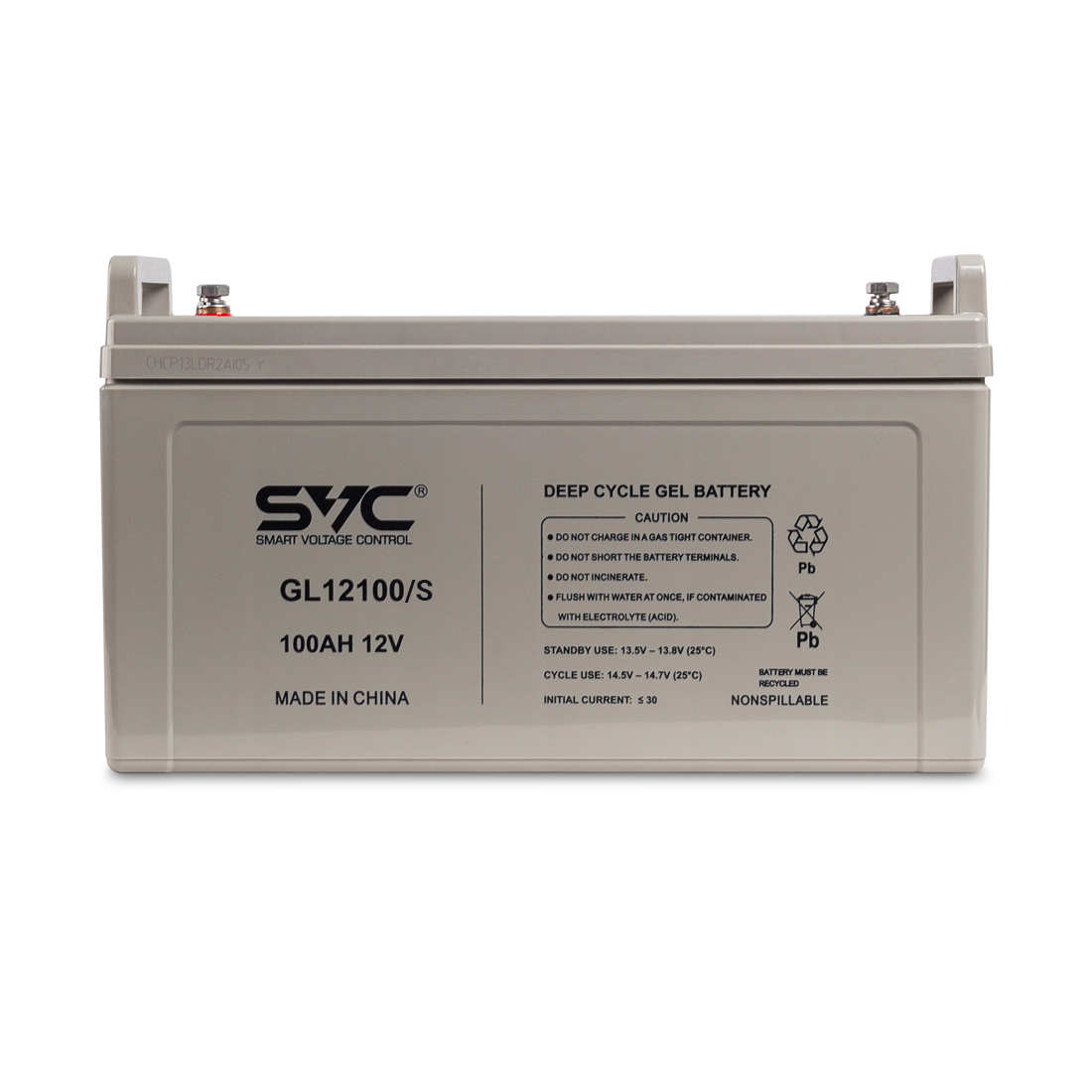 Батарея SVC GL12100/S Гелевая 12В 100 Ач