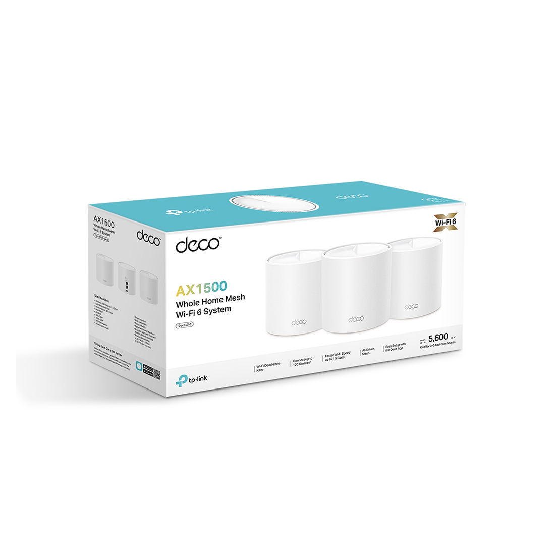 Беспроводная MESH-система Wi-Fi TP-Link Deco X10 (3-pack)