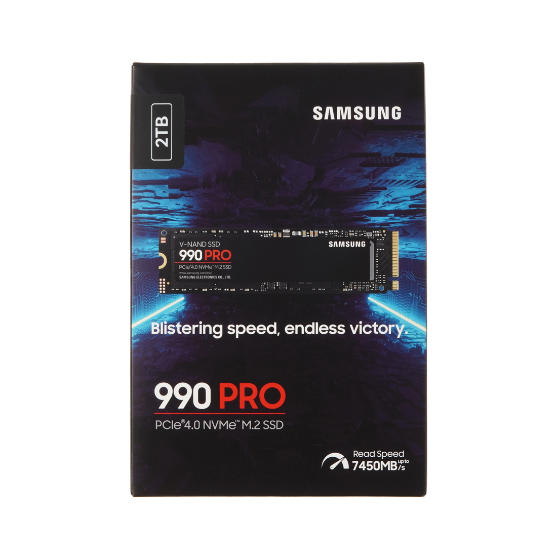 Твердотельный накопитель SSD Samsung 990 PRO MZ-V9P2T0BW 2TB M.2 PCIe 4.0 NVMe