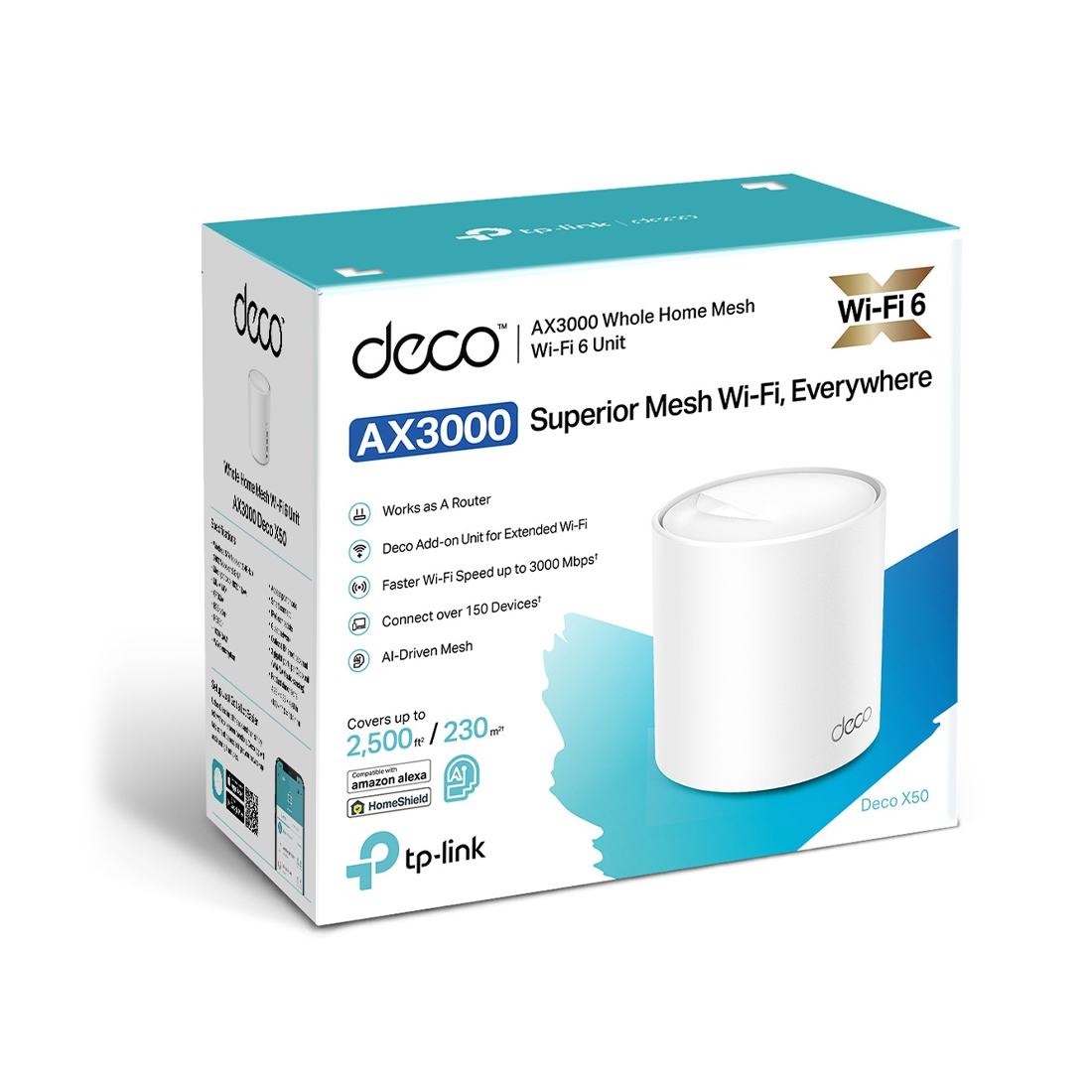Беспроводная MESH-система Wi-Fi TP-Link Deco X50 (1-pack)