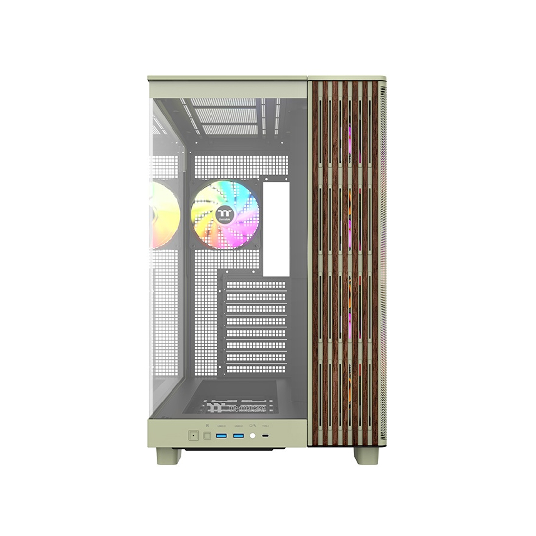 Компьютерлік корпус Thermaltake View 380 XL WS ARGB Matcha Green